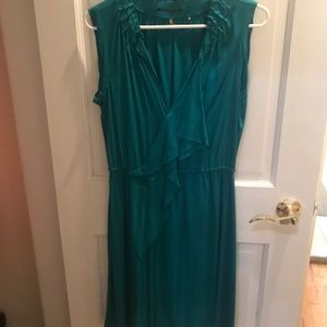 Elie Tahari Green Tie Dress